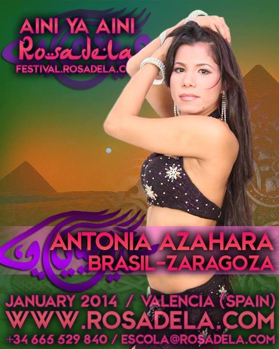 Antonia Azahara Festival Aini Ya Aini 2014 en Valencia