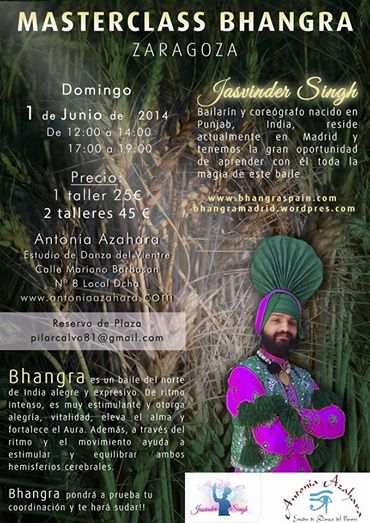 Jasvinder Singh en Zaragoza Antonia Azahara Pilar Calvo
